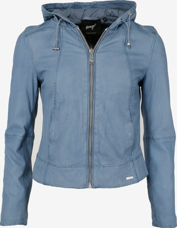 Maze Between-Season Jacket in Blue: front