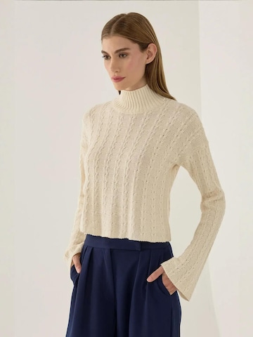 Hiccup - Pullover em bege