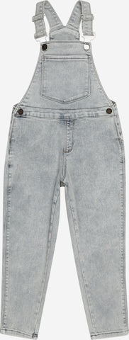Pantaloni con pettorina 'KIM' di Lil ' Atelier Kids in grigio: frontale