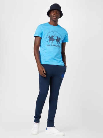 La Martina - Camiseta en azul