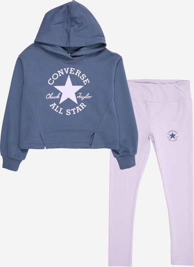 CONVERSE Set en saphir / lilas / blanc, Vue avec produit
