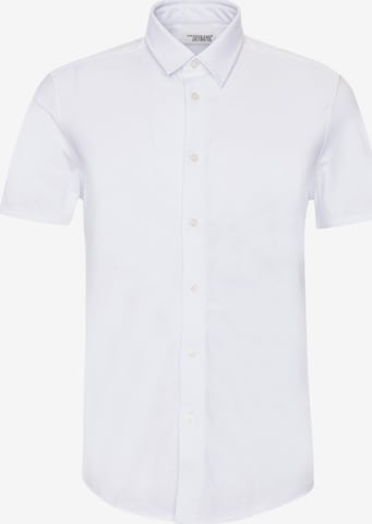 DRYKORN Regular fit Button Up Shirt 'Spin' in White: front