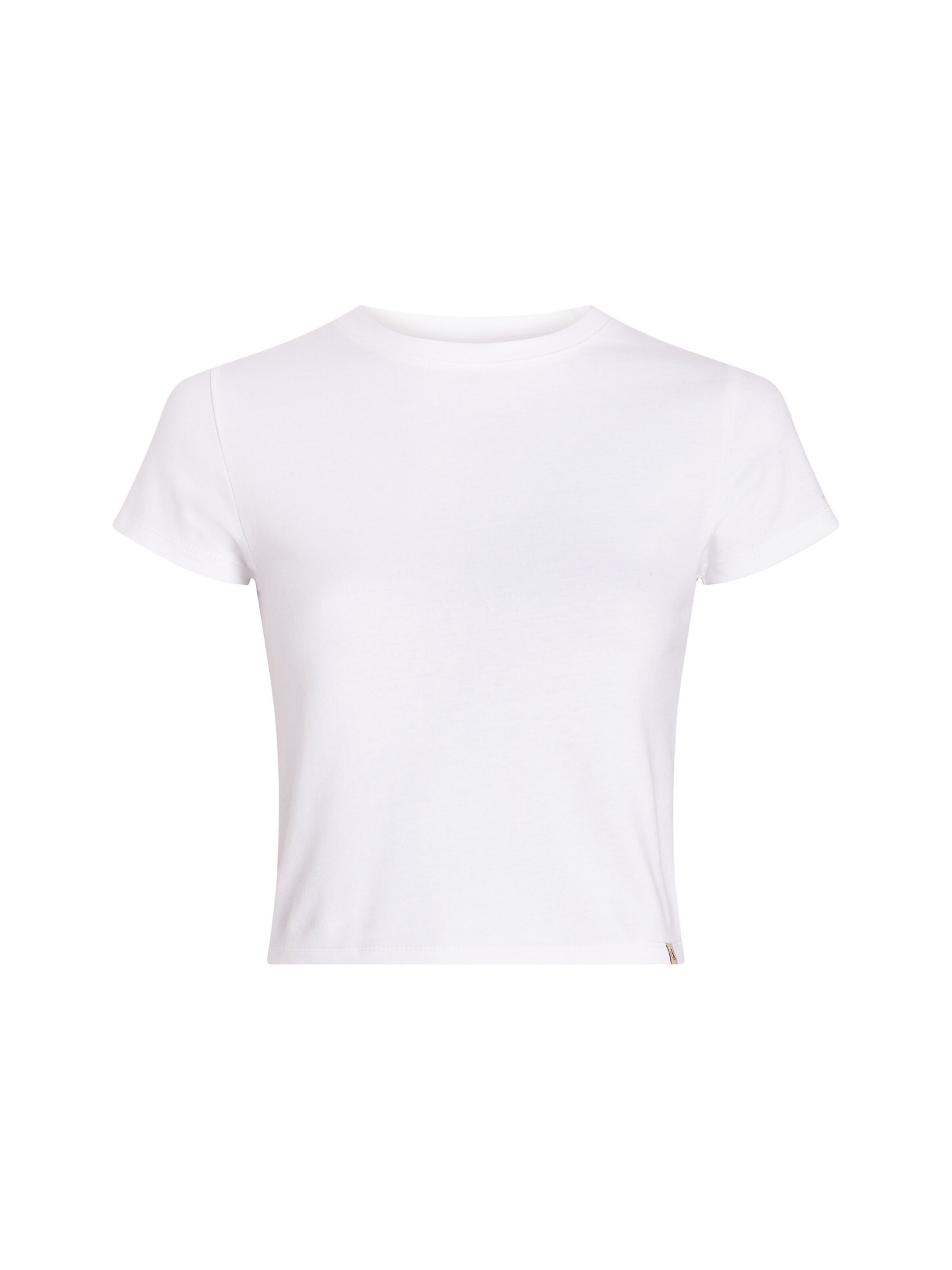 Calvin Klein Jeans T-shirt en blanc, Vue avec produit