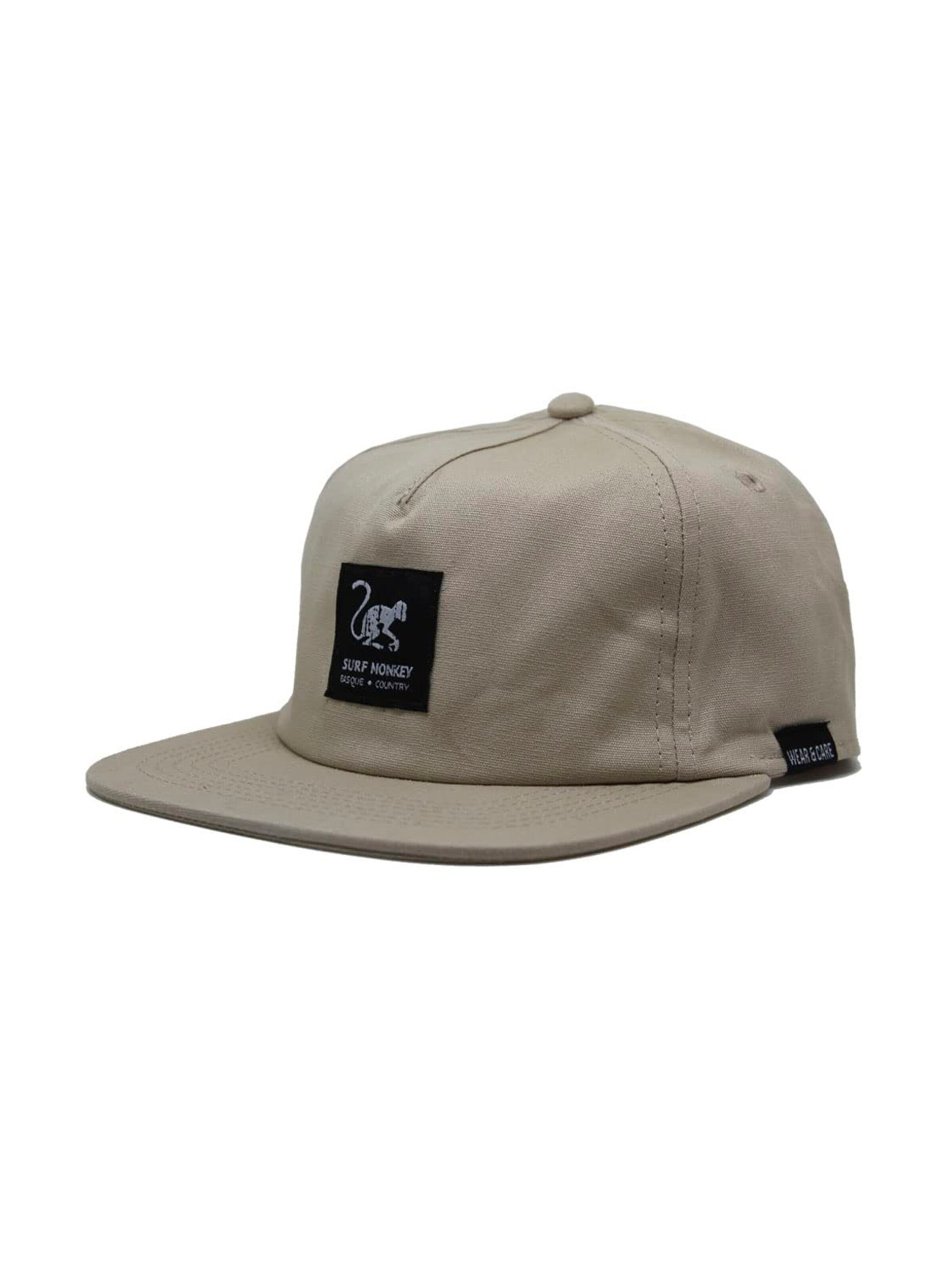 Surf Monkey - Boné desportivo em bege: frente