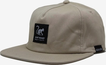 Surf Monkey - Boné desportivo em bege: frente