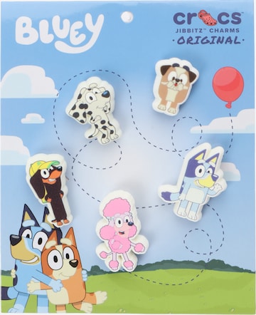 Crocs Kenkätarvike 'Bluey' värissä valkoinen: etupuoli