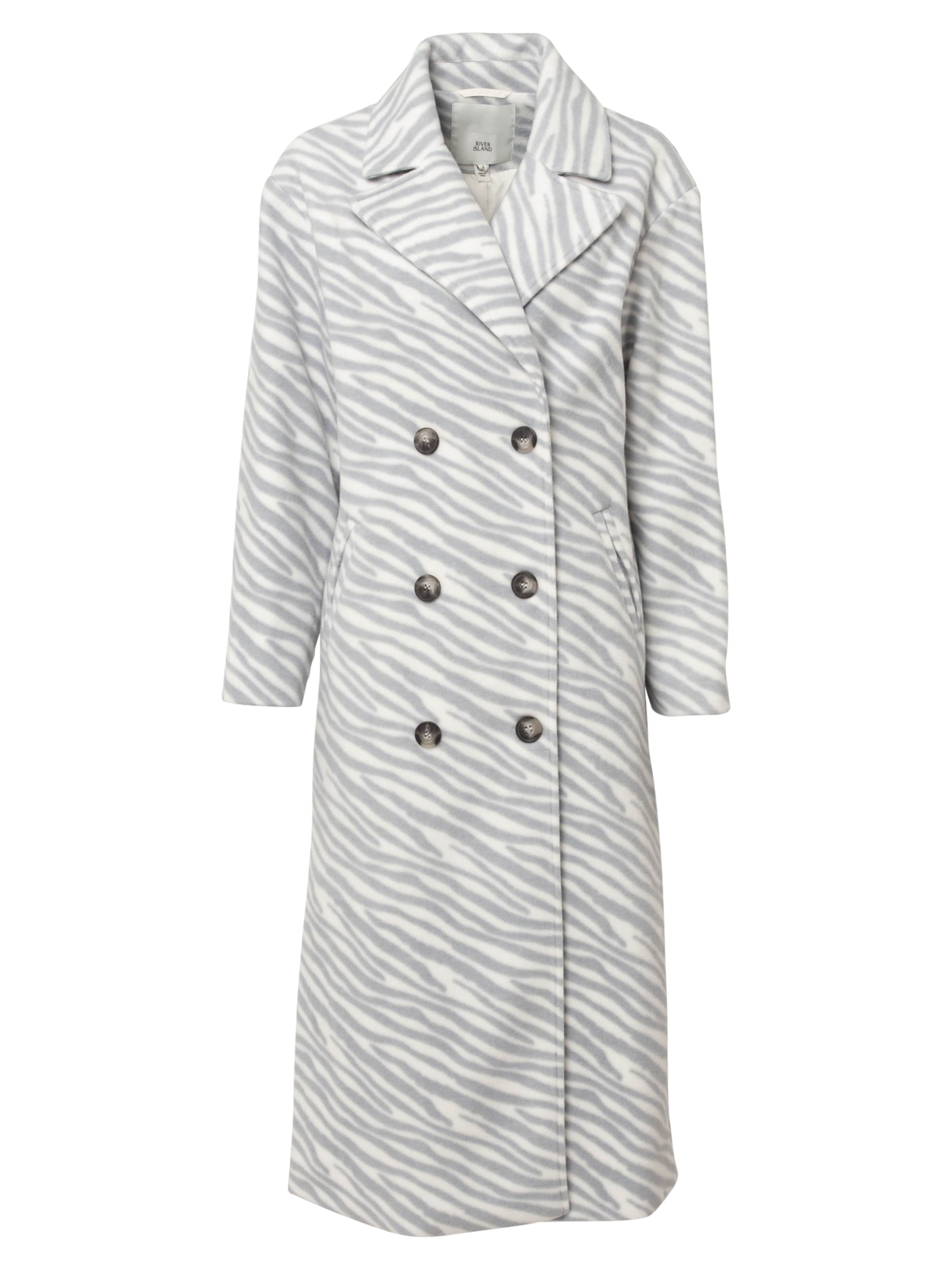 River Island Between-seasons coat in Mixed colours: front