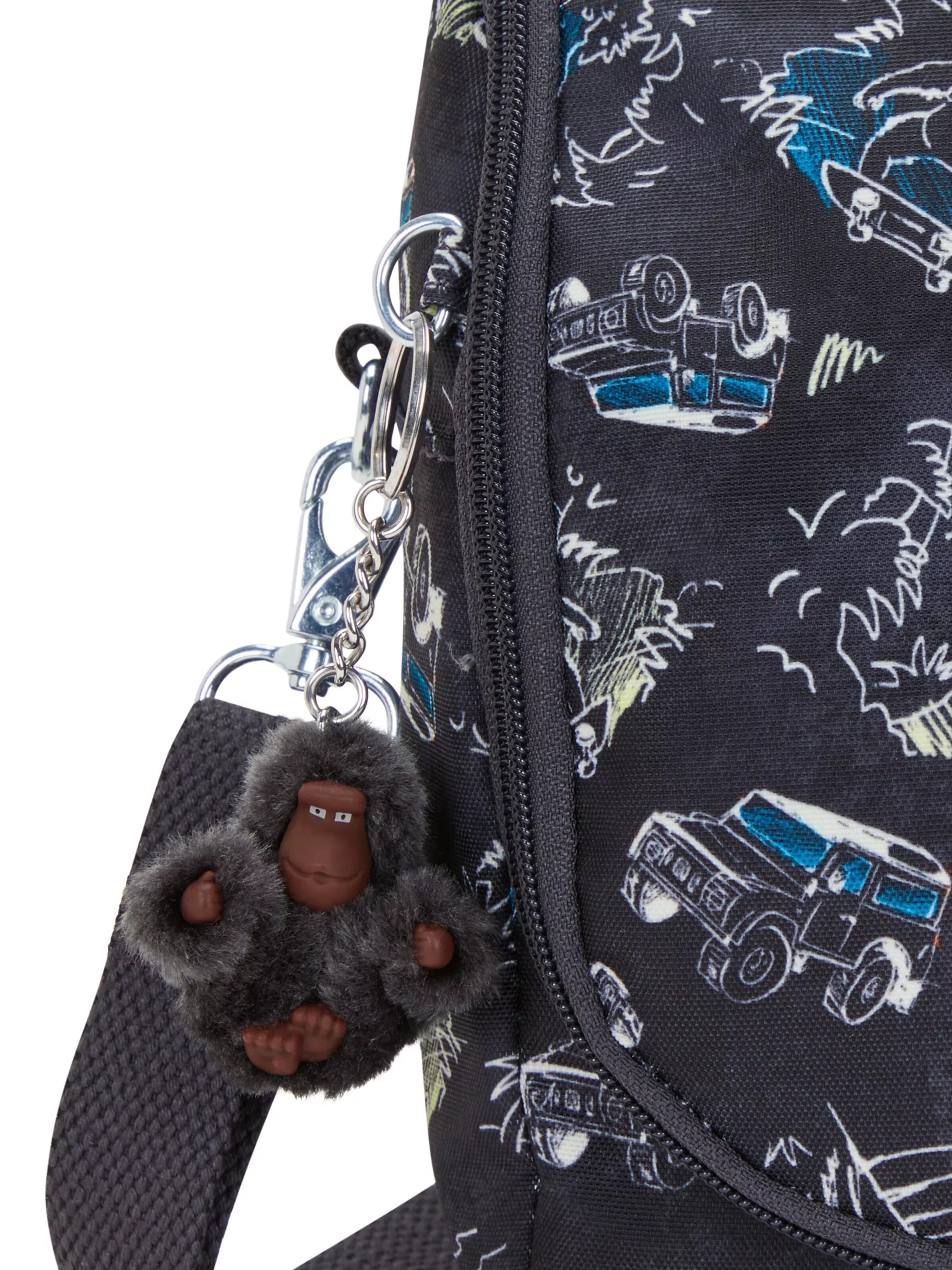 KIPLING Shoulder Bag 'NEW KICHIROU' in Black