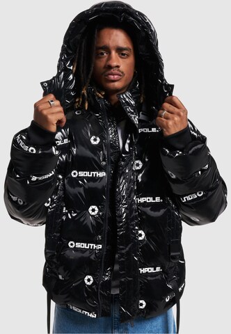 SOUTHPOLE Winter jacket 'Storm Glacier 1.0' in Black: front