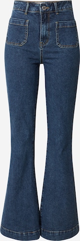 Guido Maria Kretschmer Women Flared Jeans 'Enola' in Blauw: voorkant