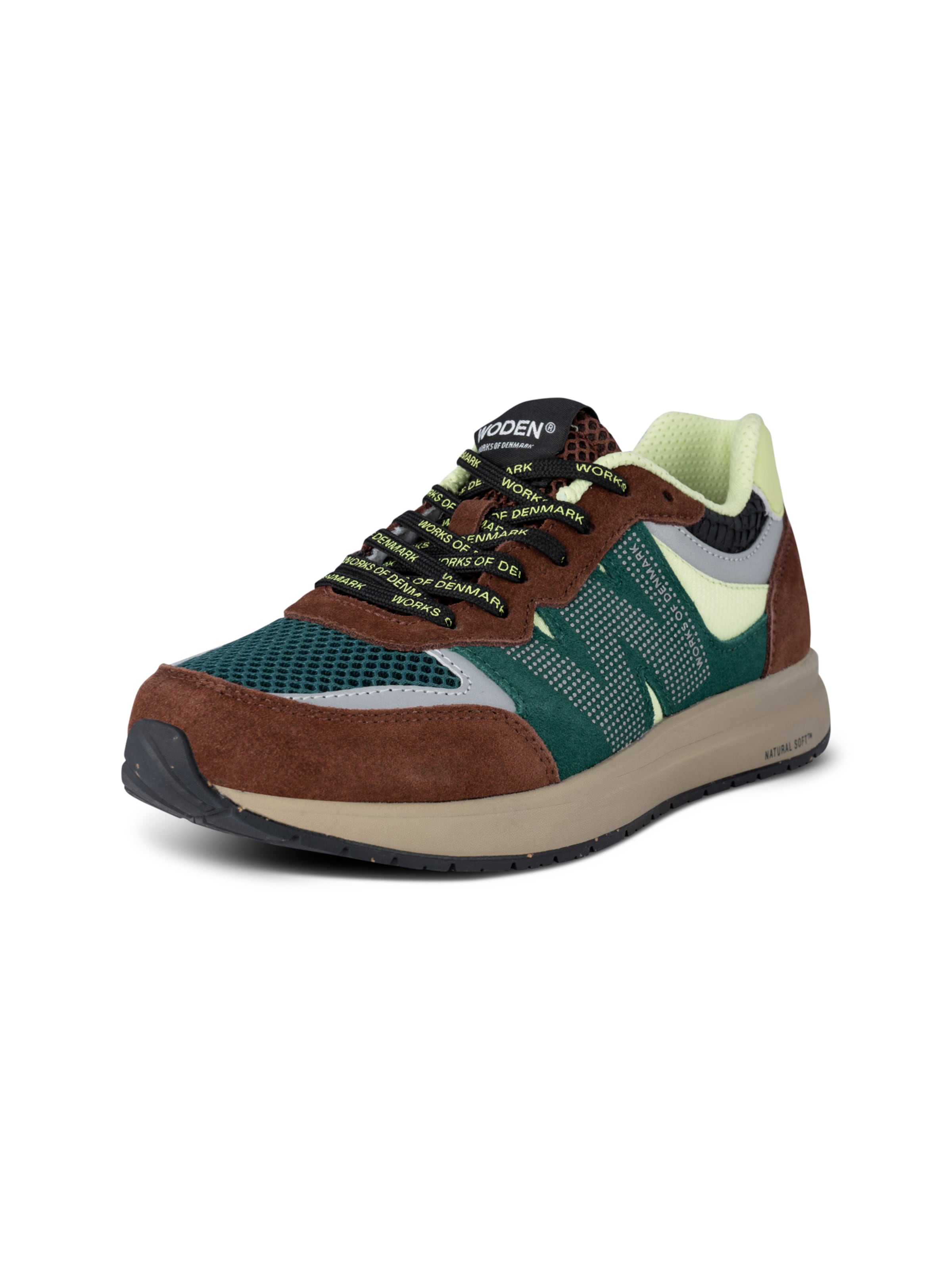 WODEN Sneaker in Braun: Vorderseite