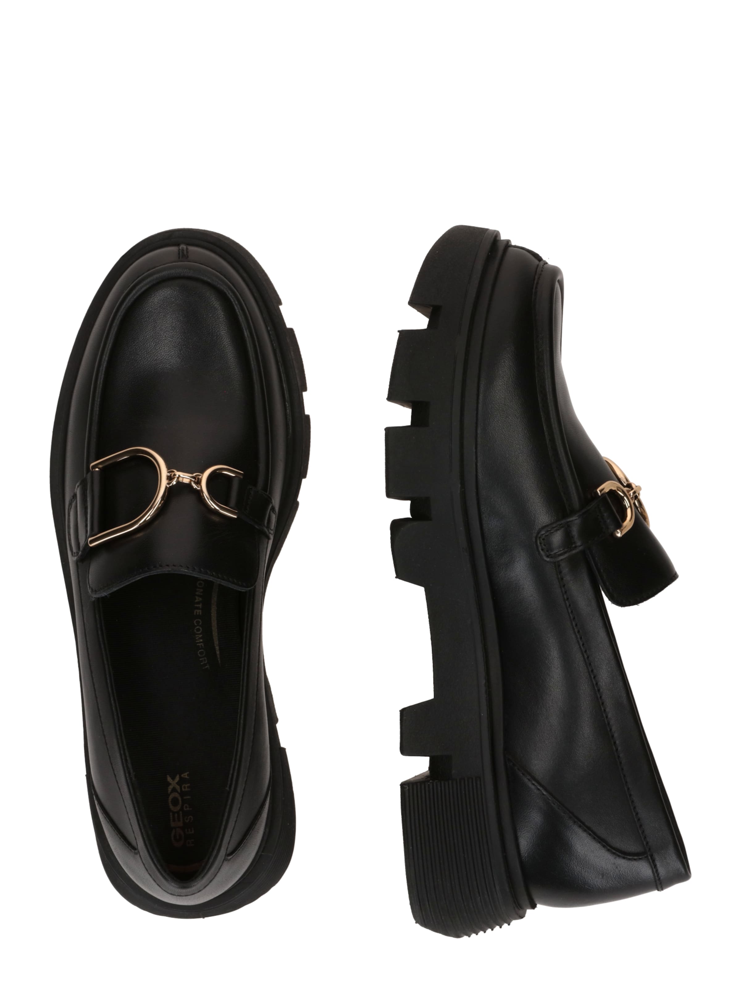 Chaussure basse 'D VILDE' GEOX en noir