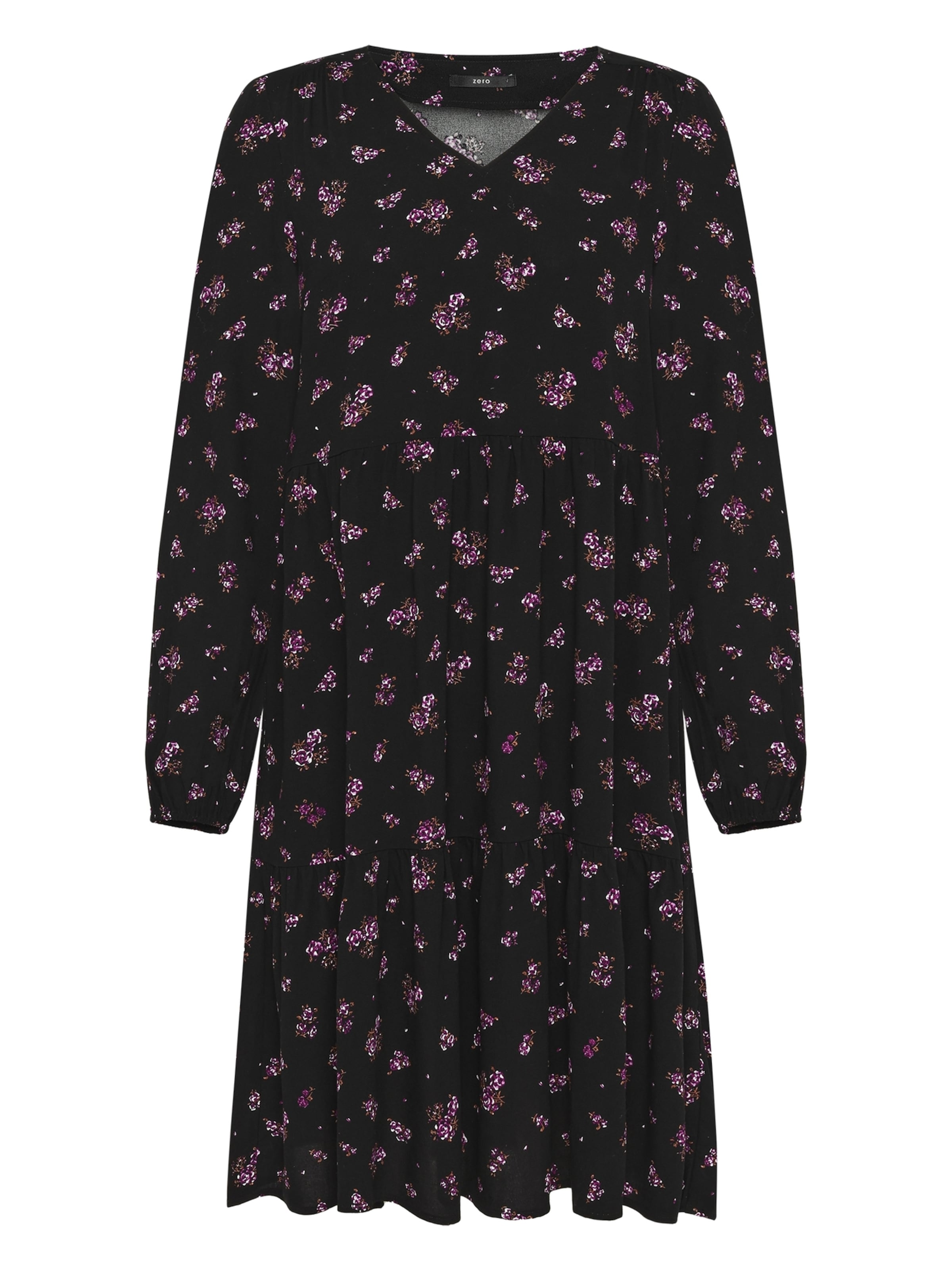 Abito da cocktail di zero in nero: frontale