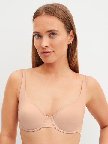 Classico Reggiseno 'Sleek Skin' di CALIDA in rosa
