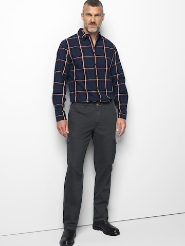 Coupe slim Pantalon chino 'M5 Cargo 2-6516' MEYER en gris