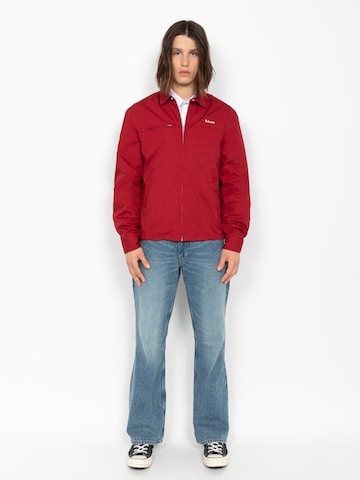 Schott NYC Between-Seasons Coat in Red