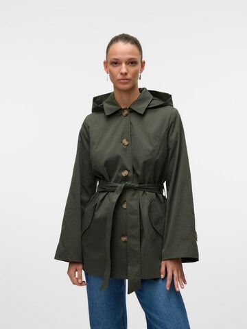 VERO MODA Between-seasons coat 'Chelsea' in Green: front