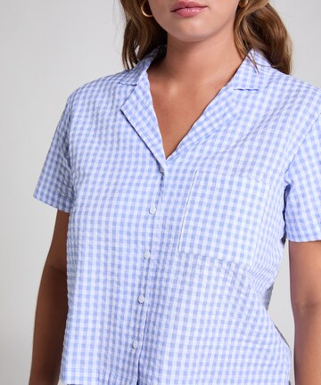 Hunkemöller Pajama shirt in Blue