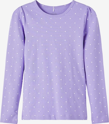 T-Shirt 'Viline' NAME IT en violet : devant