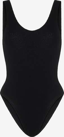 SORBET ISLAND Badeanzug 'Riva' in Schwarz: Vorderseite