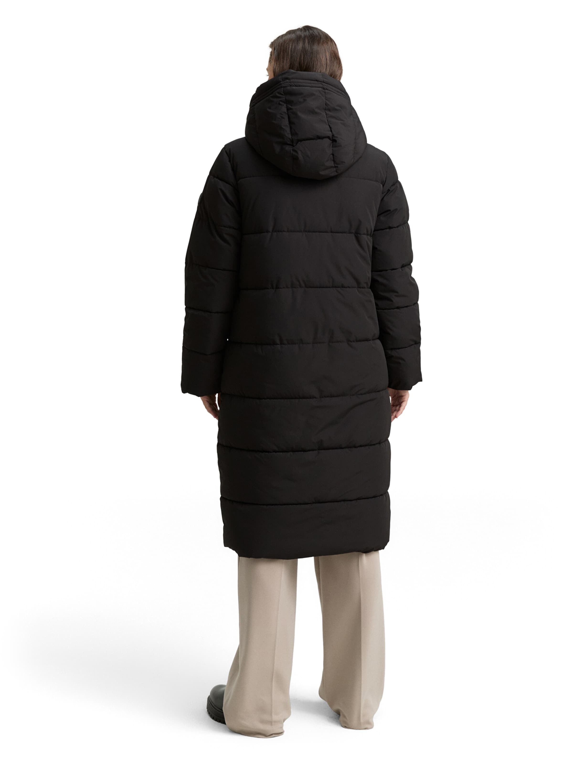 Manteau mi-saison TOM TAILOR en noir