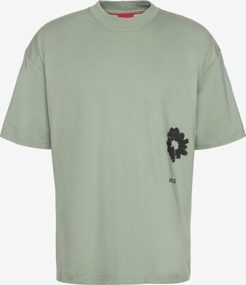 HUGO Shirt 'Diore' in Green: front