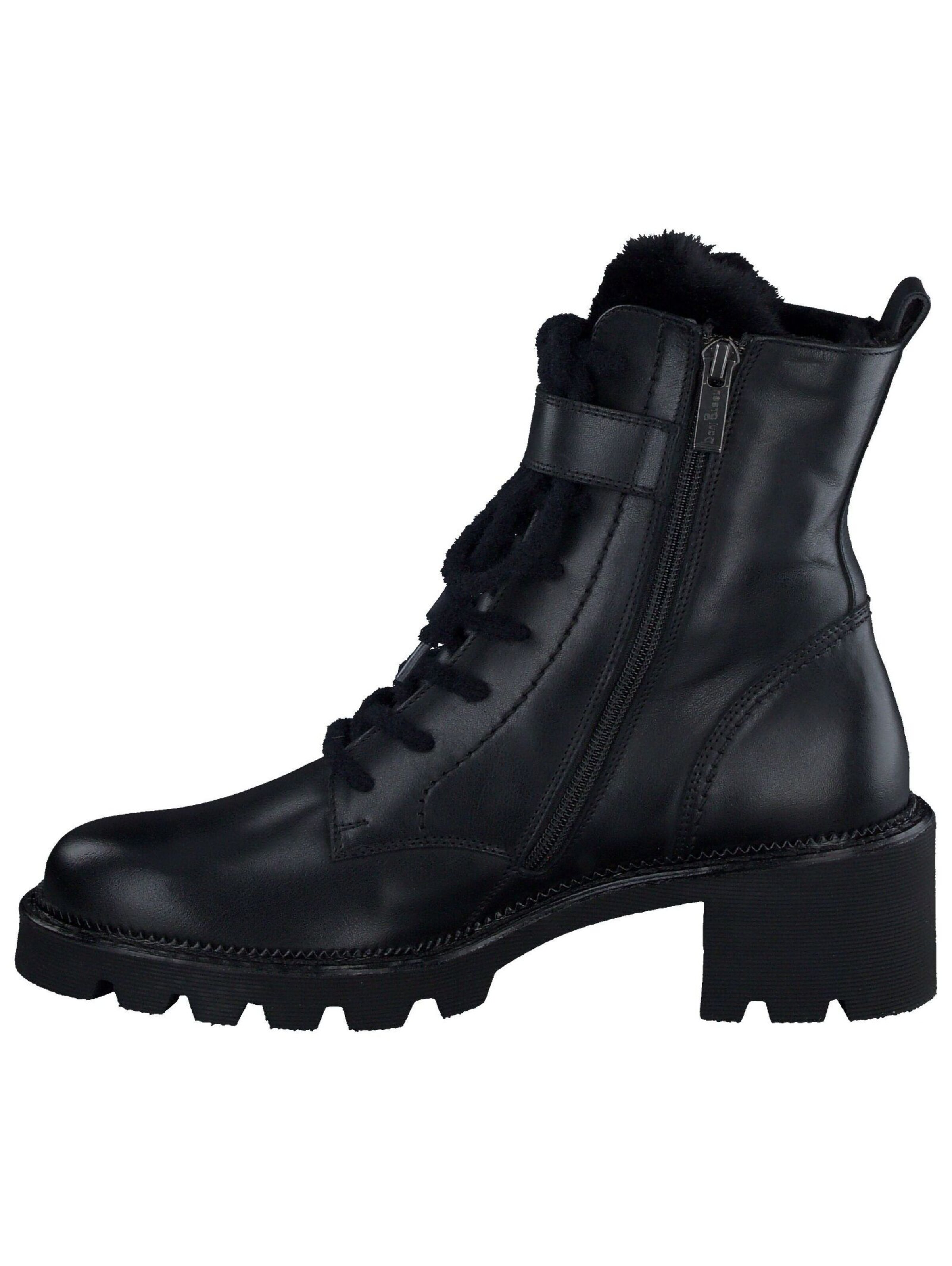 Paul Green Lace-up bootie in Black