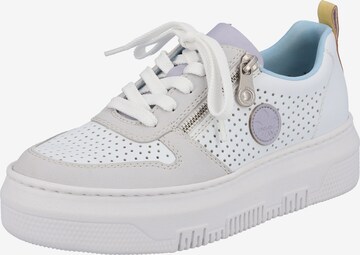 Rieker Sneakers laag in Wit: voorkant