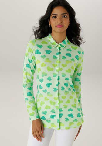 Aniston SELECTED Blouse in Green: front