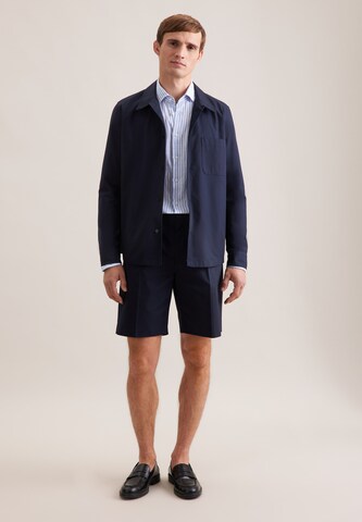 Coupe regular Chemise SEIDENSTICKER en bleu