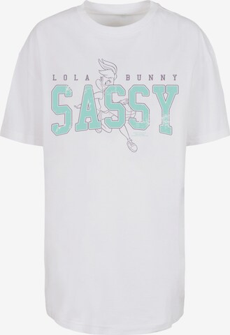 F4NT4STIC T-Shirt 'Looney Tunes Lola Bunny Sassy' in Weiß: predná strana