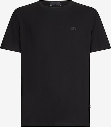 T-Shirt 'LIU JO UOMO T-SHIRT BASICCONTRA T-SHIRT' Liu Jo en noir : devant