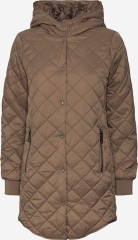 Manteau mi-saison 'VMHayle' VERO MODA en beige : devant