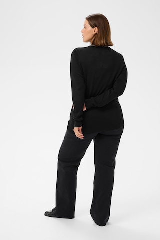 Pull-over 'KCjanna' KAFFE CURVE en noir