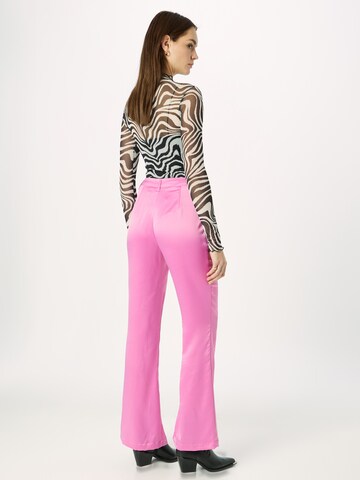PIECES Bootcut Hose 'MASJA' in Pink