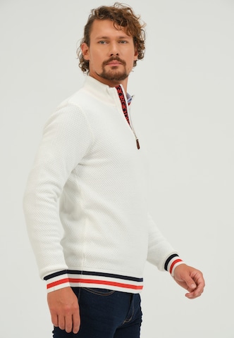 Giorgio di Mare Pullover in Weiß