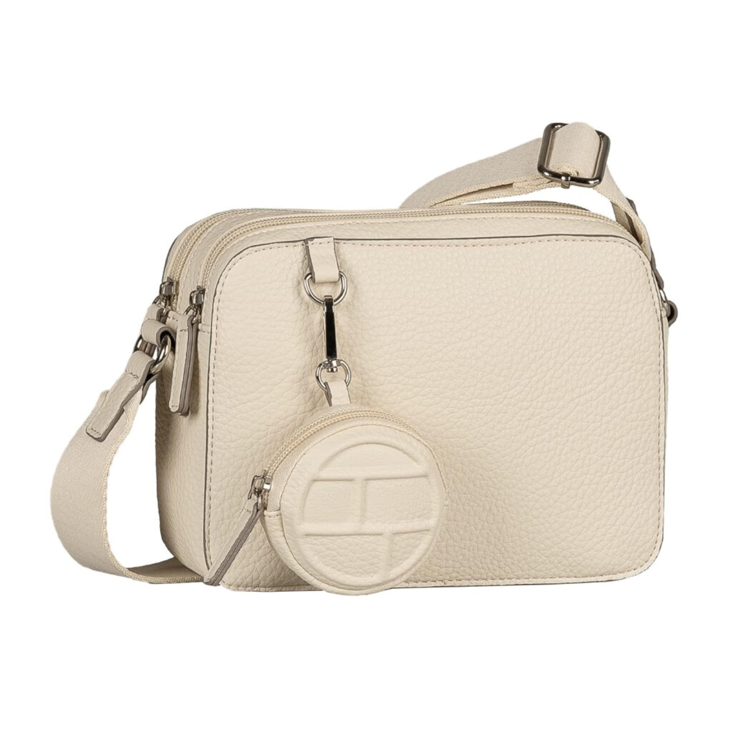 TOM TAILOR Umhängetasche in Beige: Vorderseite
