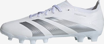 ADIDAS PERFORMANCE Soccer Cleats 'Predator 24 League Low MG' in White: front