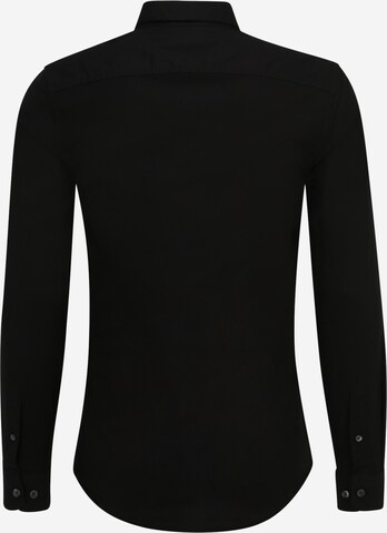 BURTON MENSWEAR LONDON Slim fit Overhemd in Zwart