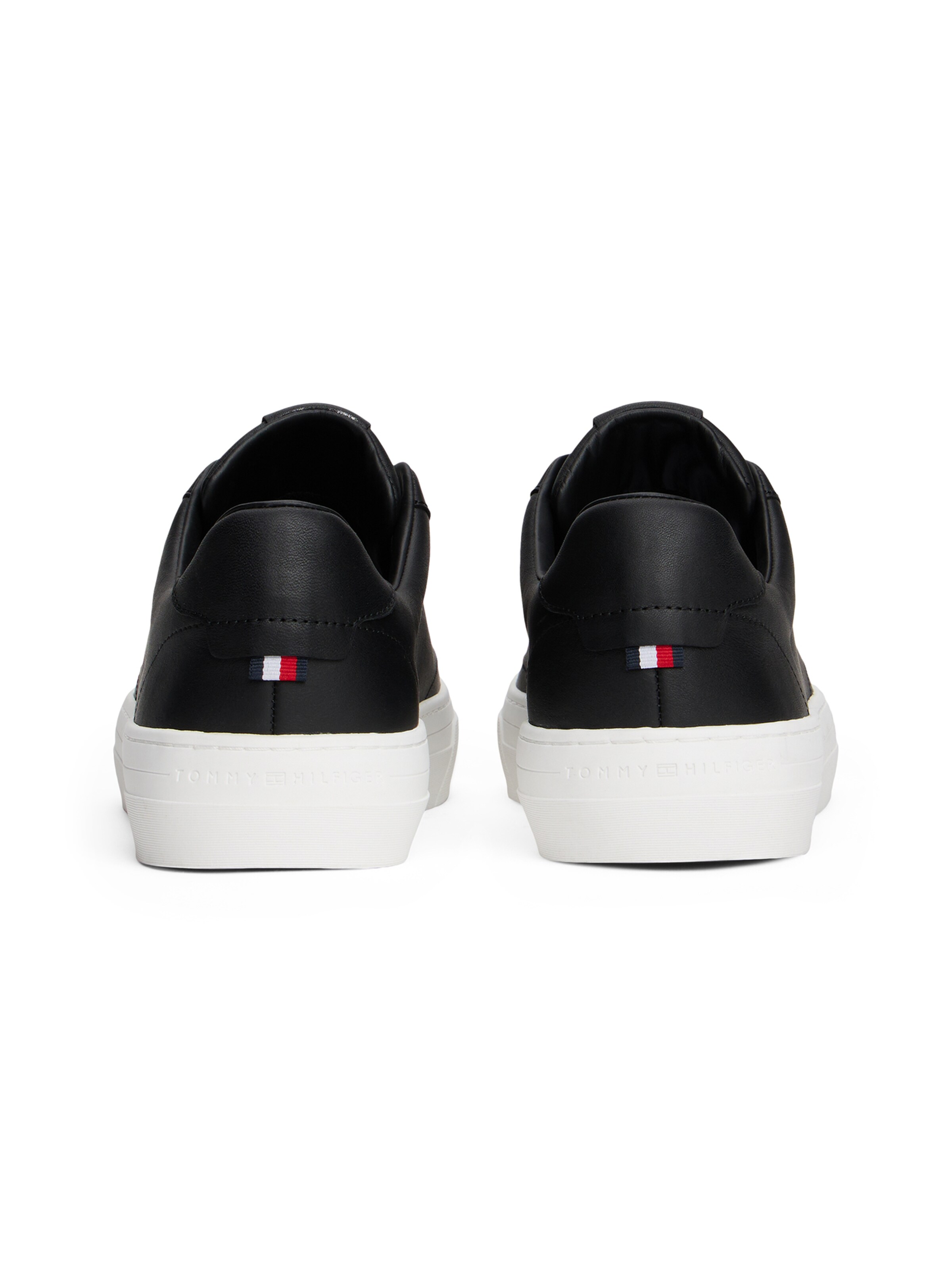 TOMMY HILFIGER Низкие кроссовки в Черный