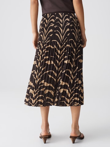 OPUS Skirt 'Ribane Leaves' in Brown