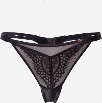 Hunkemöller String 'Veronica' in Black: front