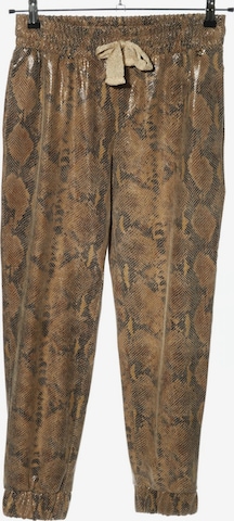 SOUVENIR Stoffhose in M in Brown: front