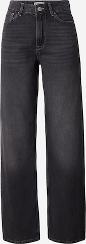 juoda ONLY Plačios klešnės Džinsai 'ONLMaddie': priekis