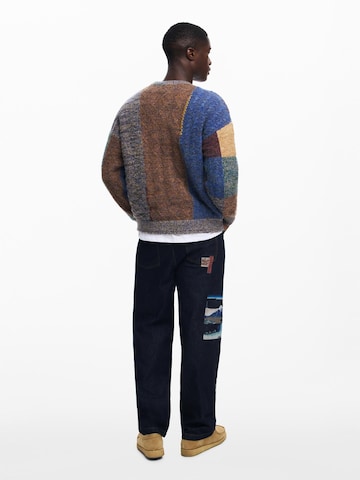 Desigual Sweatshirt i blandingsfarvet