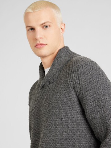 BOSS - Pullover 'Amado' em cinzento