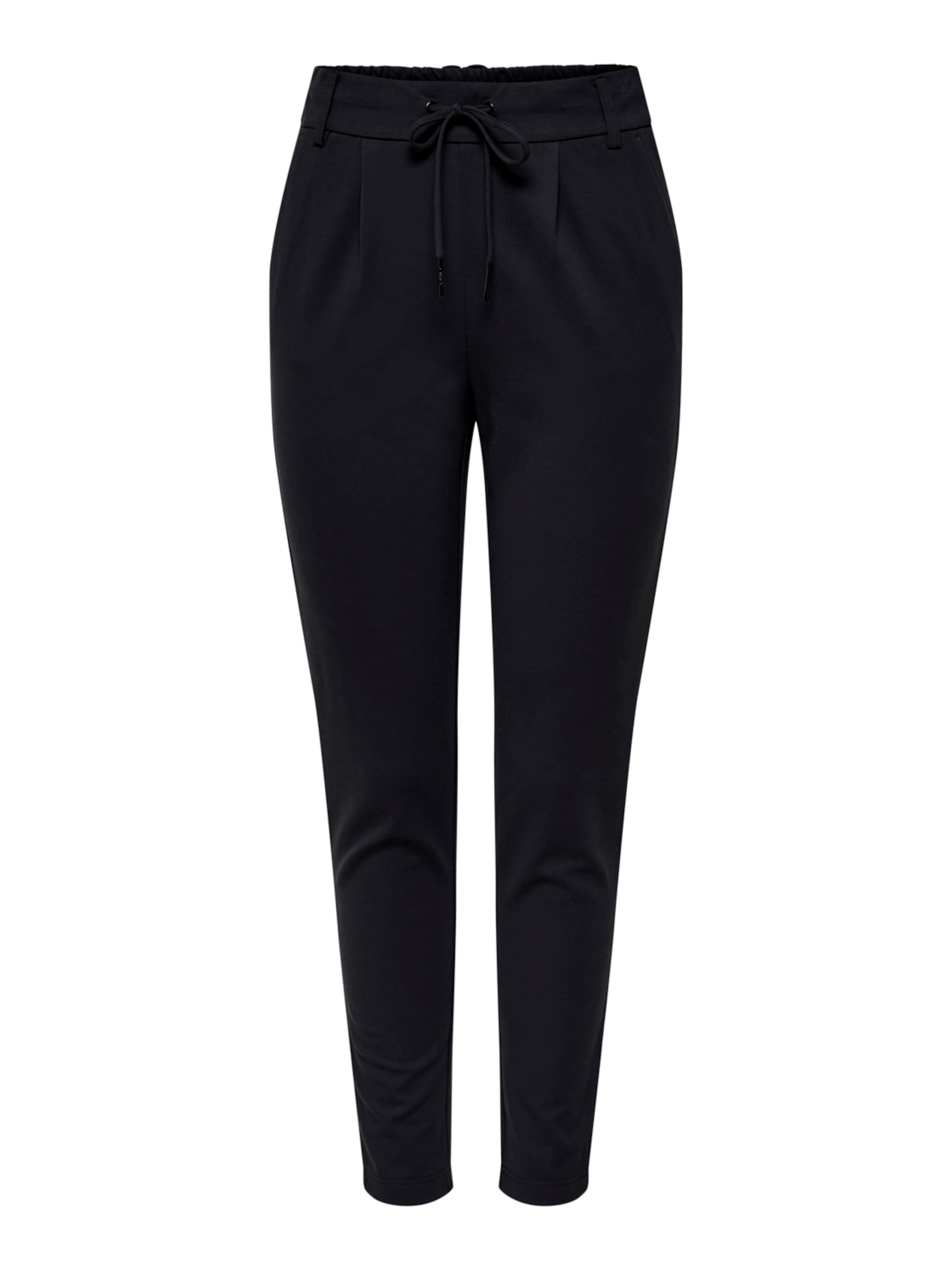 ONLY - Slimfit Calças com pregas 'Poptrash' em azul: frente