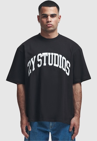 2Y Studios Skjorte i svart: forside
