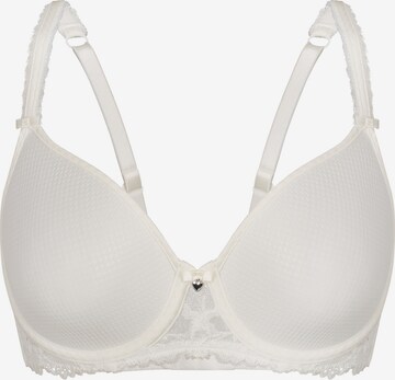 Invisible Soutien-gorge 'Indian summer' sassa en blanc : devant