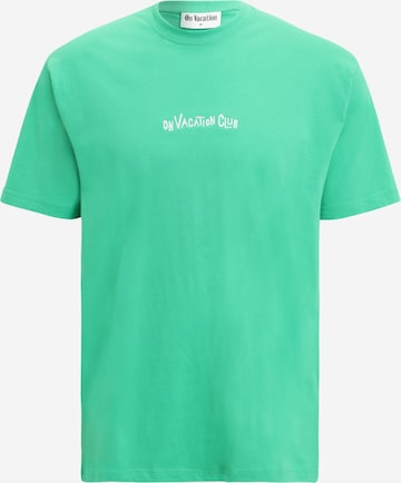 On Vacation Club Shirt 'Espresso Martini' in Green: front